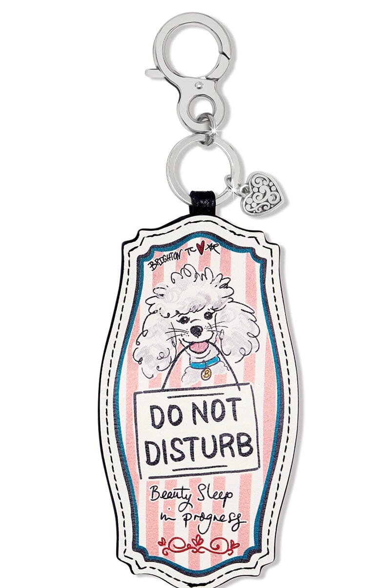 California Dreaming Do Not Disturb Handbag Fob Charm BGIFT/HOME Brighton Collectables 