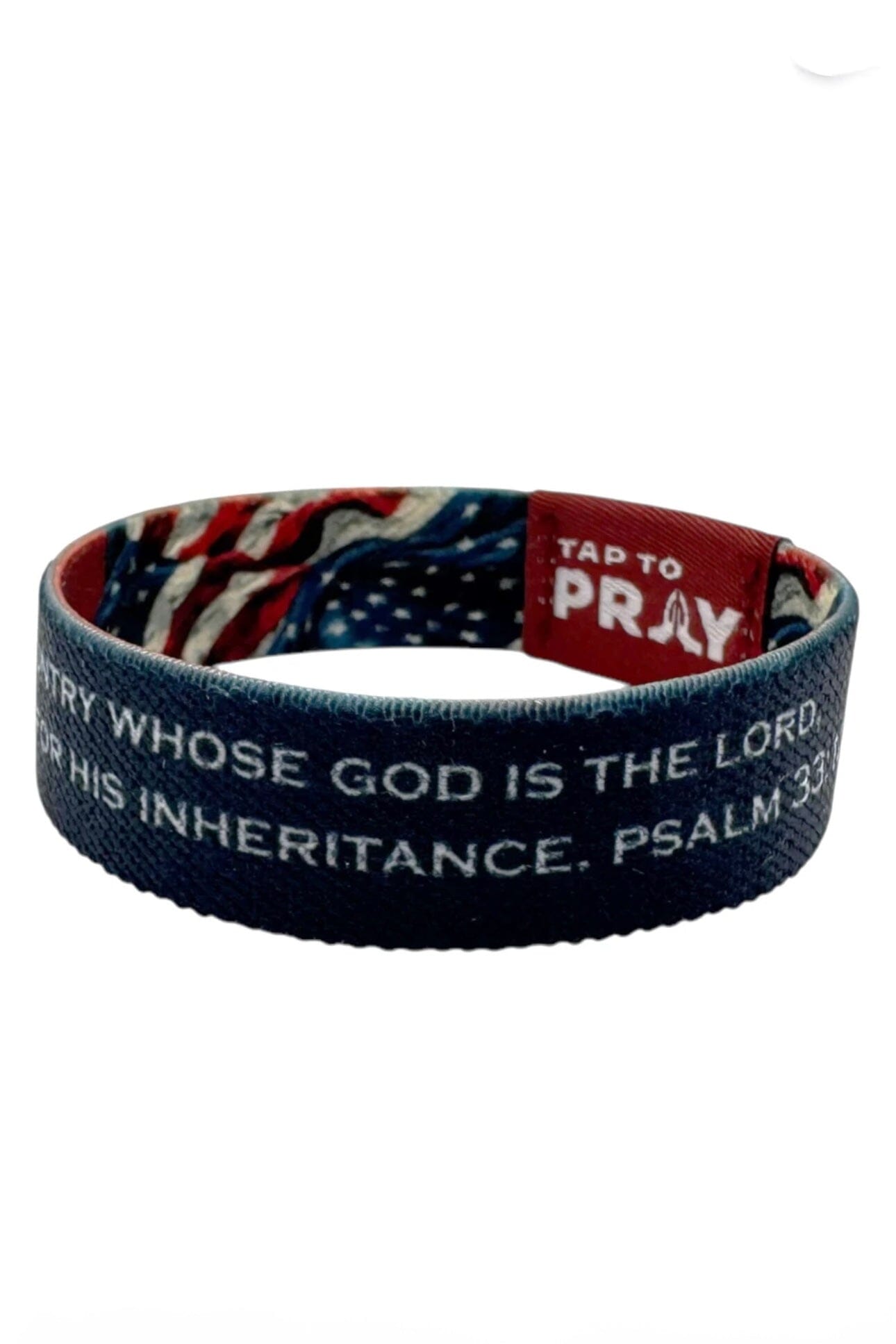 Patriot Tap To Pray Wristband GIFT/OTHER VERSIBLE 
