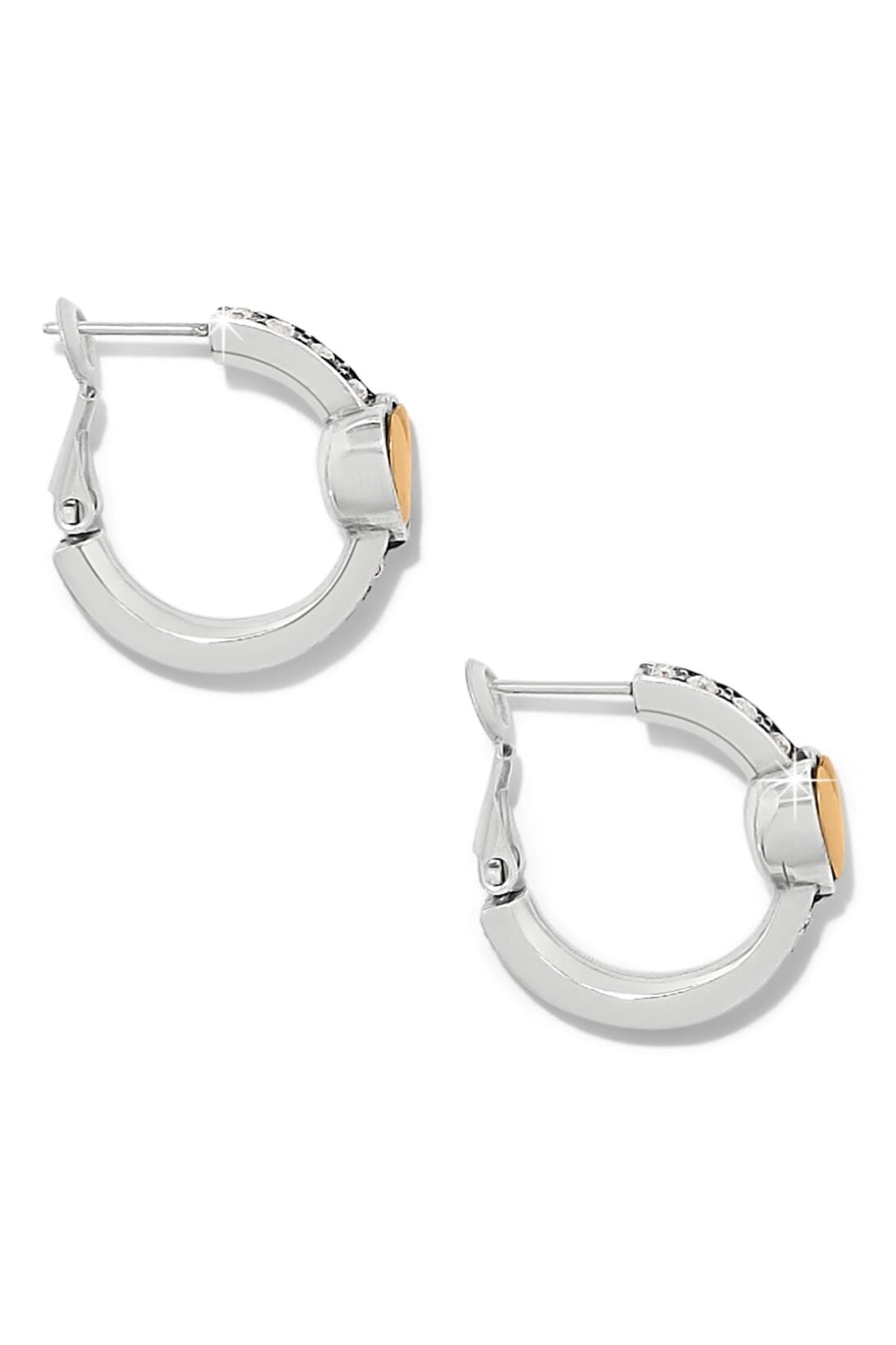 Mystery Of Love Heart Hoop Earrings BJEWELRY LEEGIN-BRIGHTON 