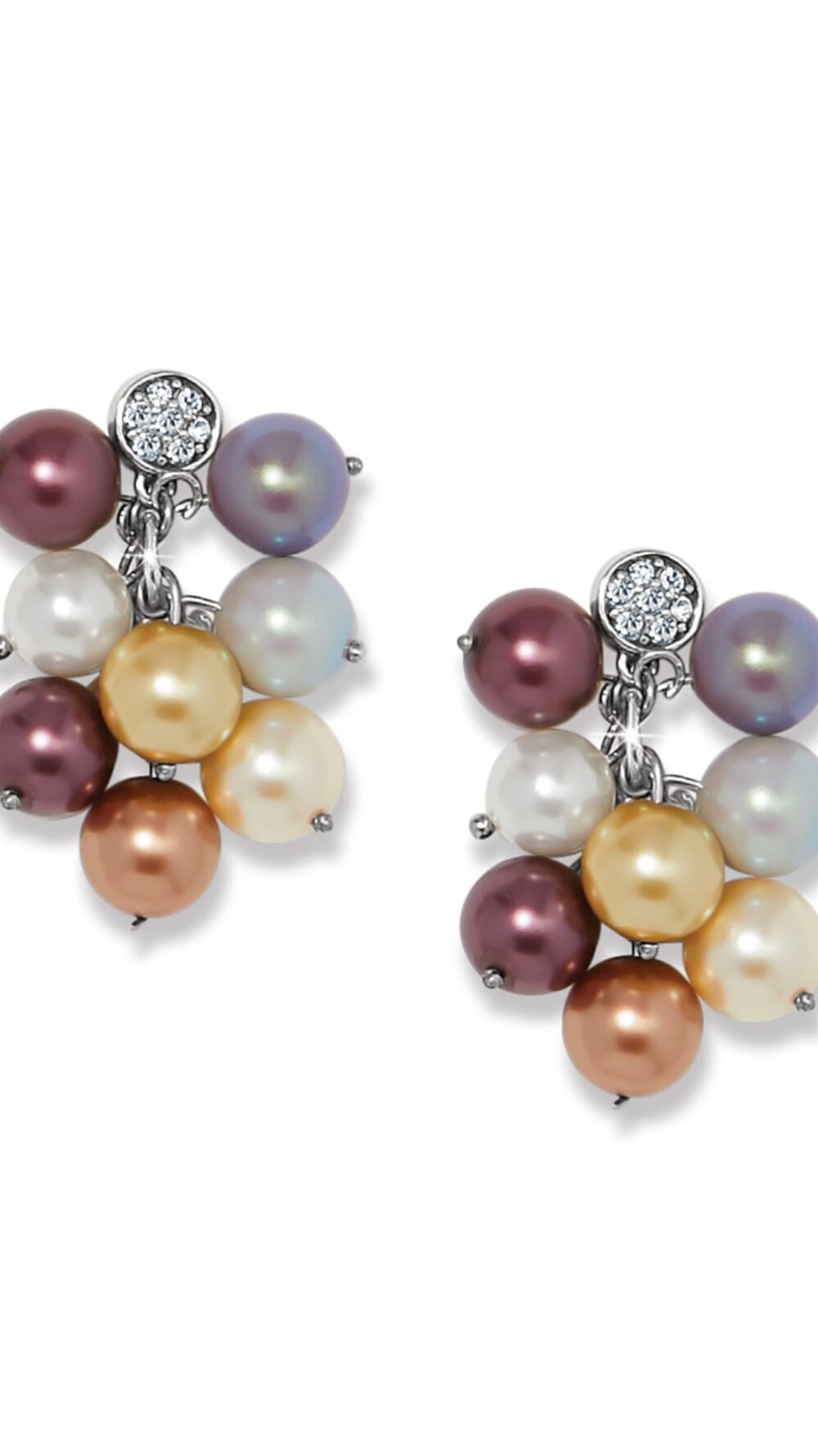 Pearl-icious Multi Post Drop Earrings BJEWELRY Brighton Collectables 