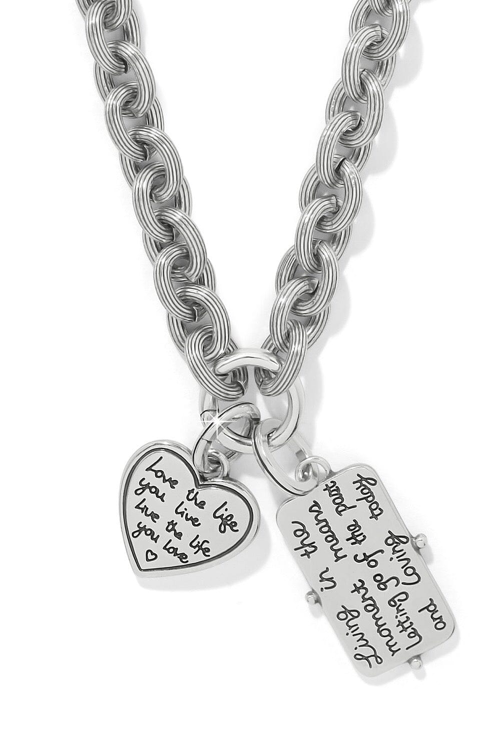 Token Lavish Link Charm Necklace BJEWELRY Brighton Collectables 