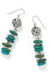 Contempo Sonoma Verde Blue French Wire Earrings BJEWELRY Brighton Collectables 