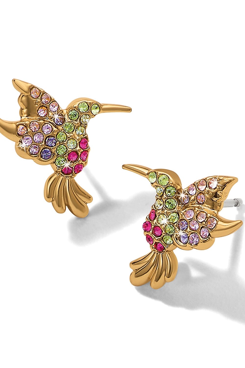Enchanting Gem Hummingbird Earrings BJEWELRY Brighton Collectables 