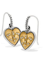 One Heart French Wire Earrings BJEWELRY Brighton Collectables 