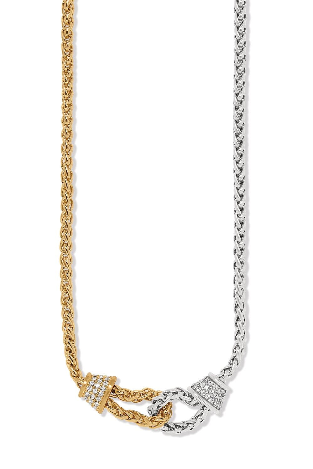 Meridian Ventus Two Tone Short Necklace BJEWELRY Brighton Collectables 