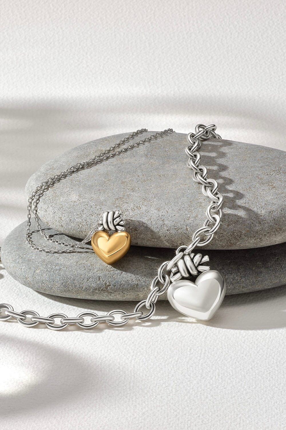 Interlok Love Knot Heart Necklace BJEWELRY Brighton Collectables 