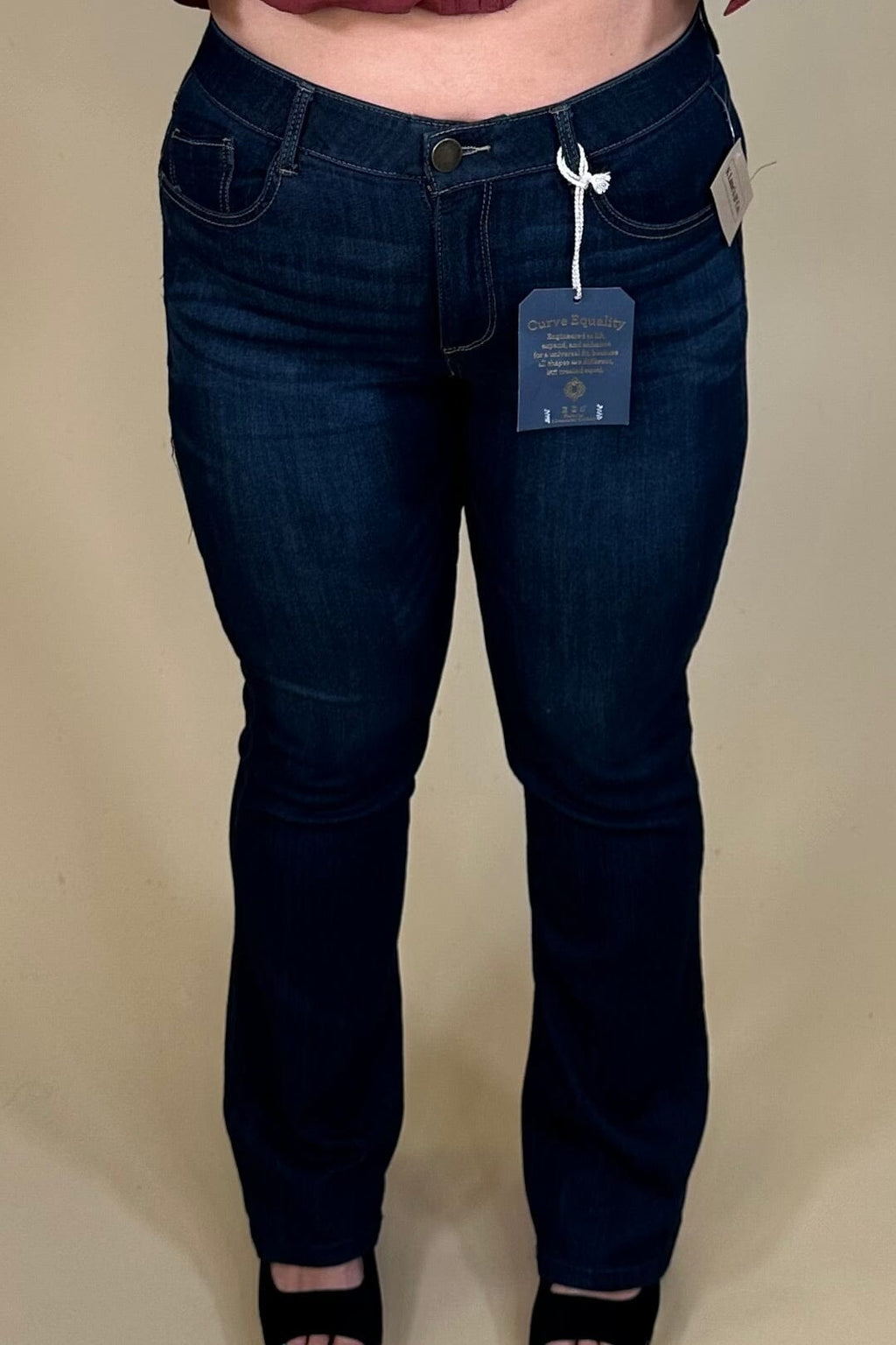Solution Itty Bitty Boot 34" Inseam JEANS DEMOCRACY 