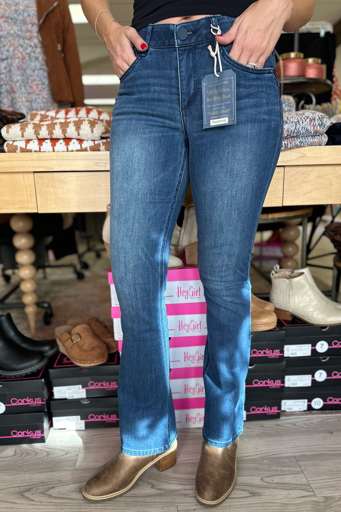 Classic Itty Bitty Boot JEANS Democracy