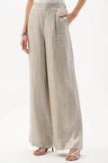 Pull On Metallic Pant BOTTOMS JOSEPH RIBKOFF 