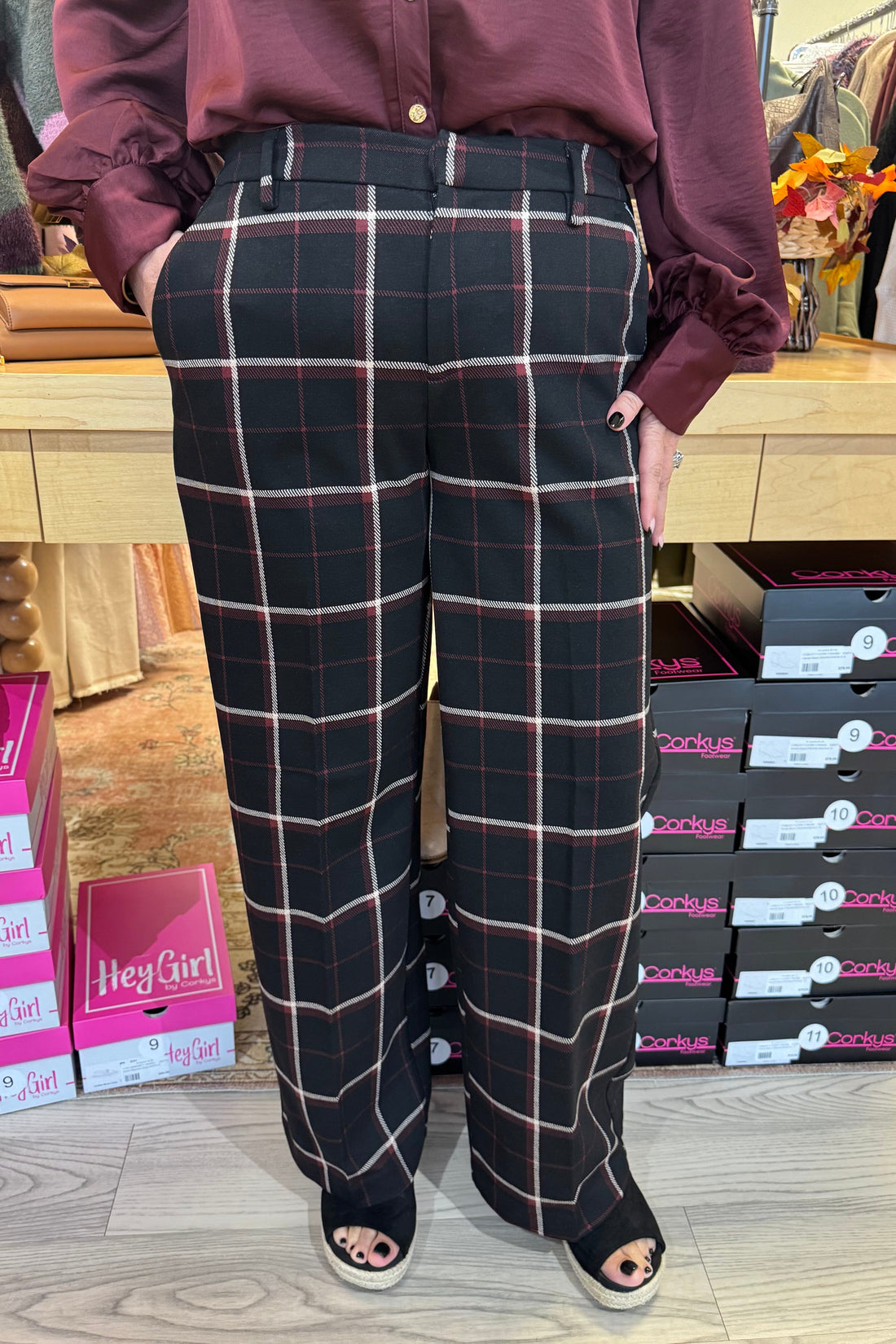 Kelsey Wide Leg Trouser 31&quot; Inseam BOTTOMS LIVERPOOL 