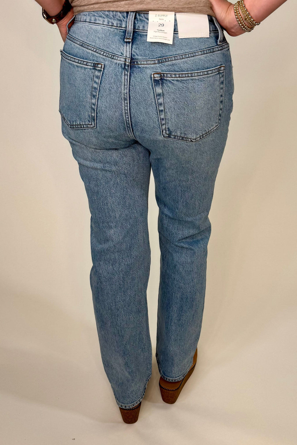 The Muse High Rise Straight JEANS:~~Unassigned~~ Z-SUPPLY 
