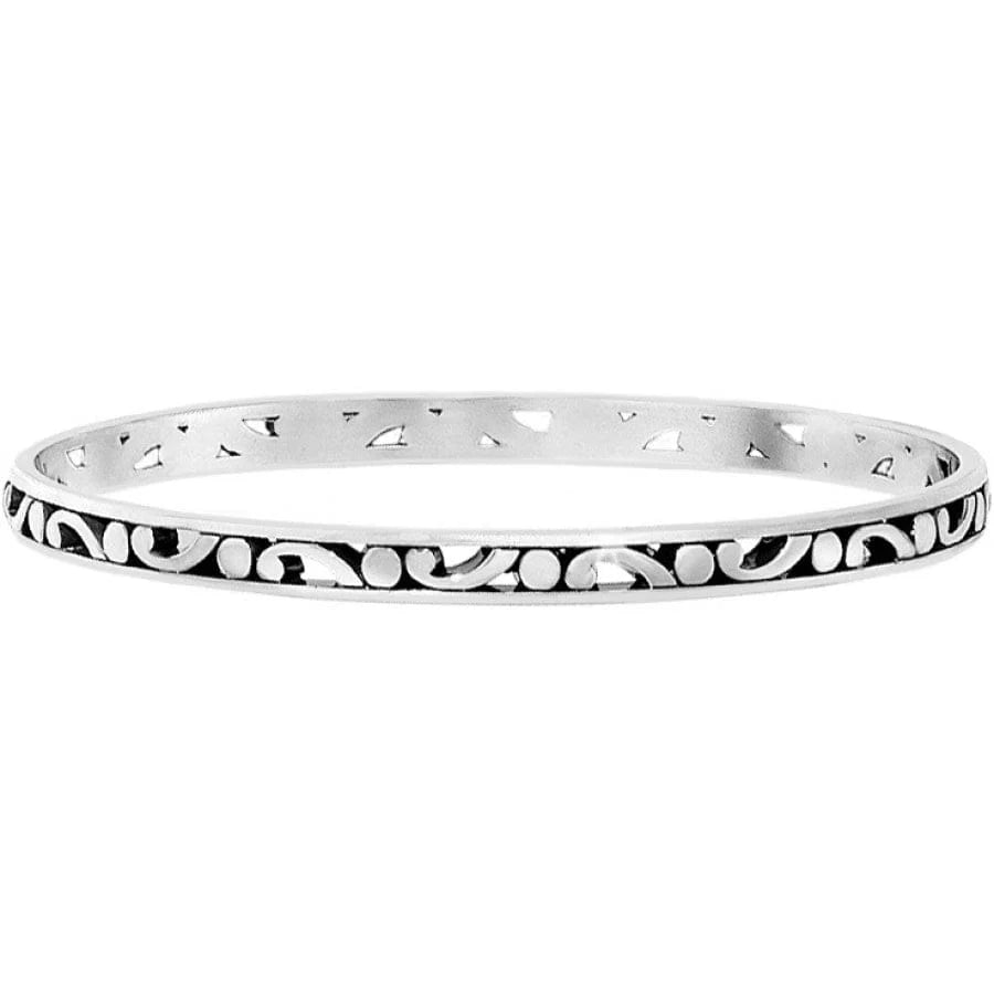 Contempo Silver Slim Bangle BJEWELRY Brighton Collectables 