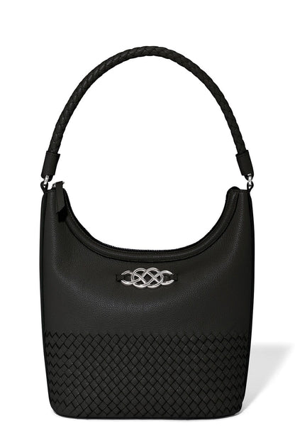 Black Delmar Shoulder Bag BHANDBAGS Brighton Collectables 