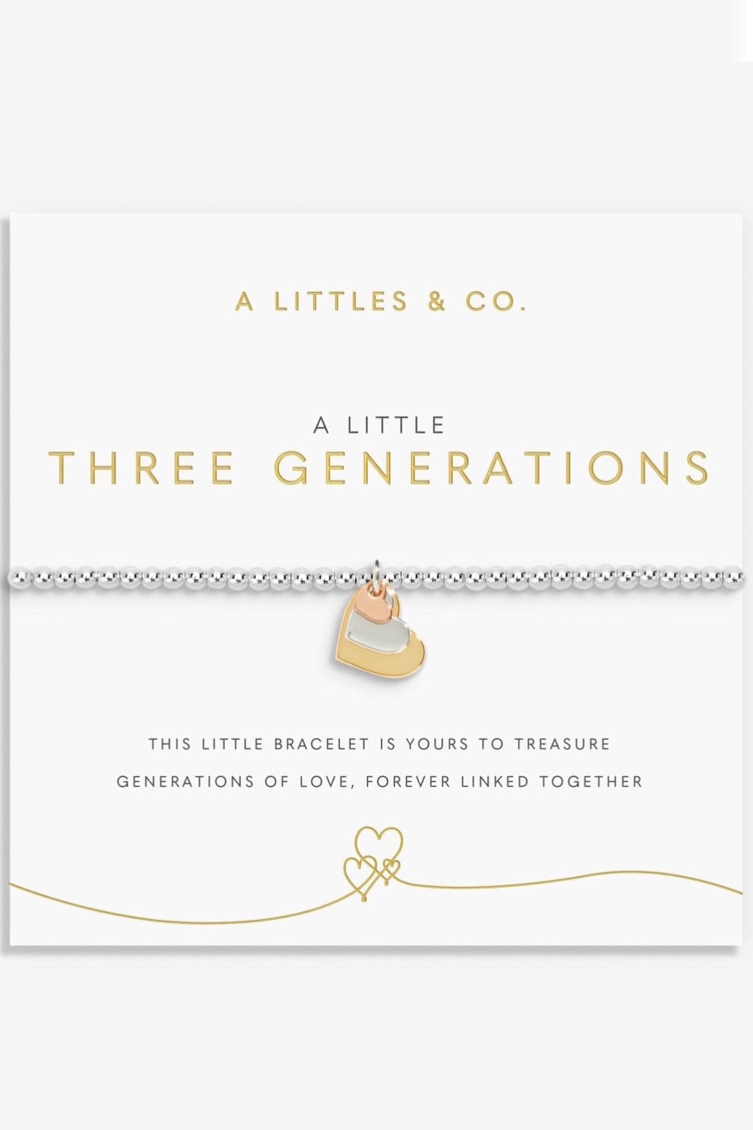 Three Generations Bracelet JEWELRY A LITTLES &amp; CO 