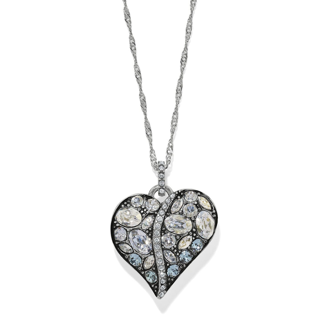 Trust Your Journey Heart Necklace BJEWELRY BRIGHTON-COLLECTIBLES