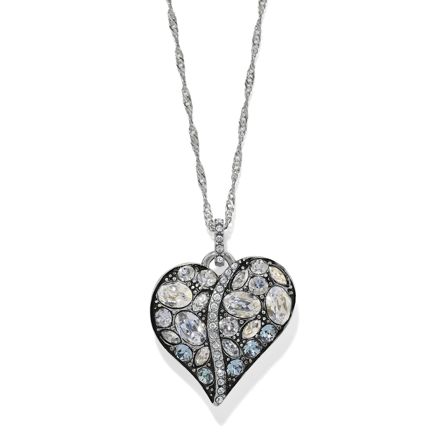 Trust Your Journey Heart Necklace BJEWELRY BRIGHTON-COLLECTIBLES 