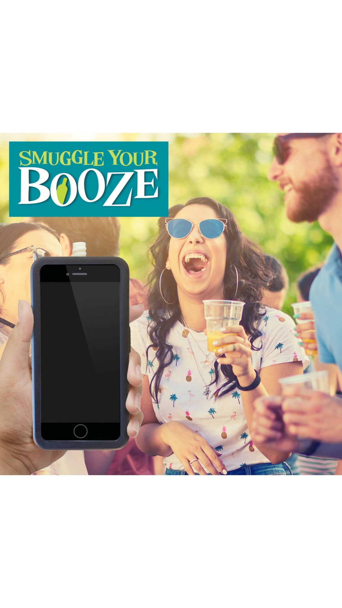 Hidden Flask Phone Case GIFT/OTHER SMUGGLE YOUR BOOZE 