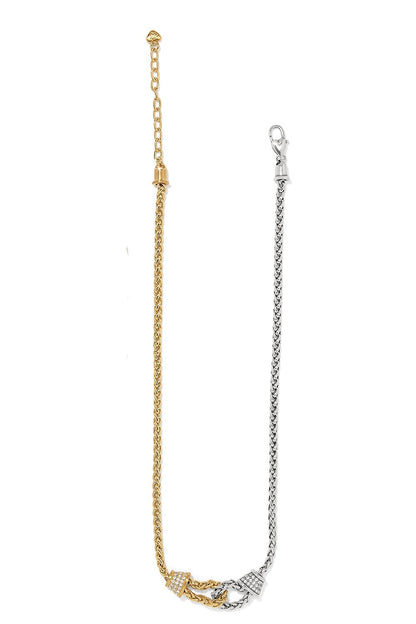 Meridian Ventus Two Tone Short Necklace BJEWELRY Brighton Collectables 