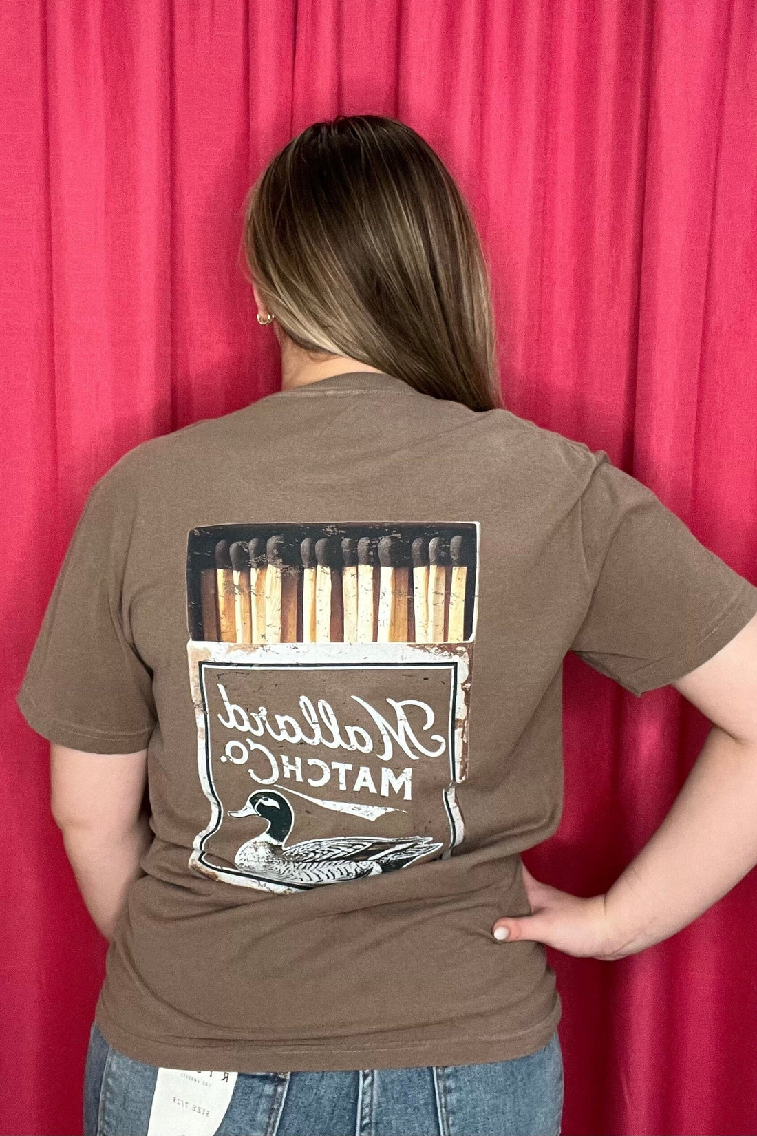 Mallard Match Comfort Colors T-Shirt MISSY BASIC KNIT SUGAR STITCH 