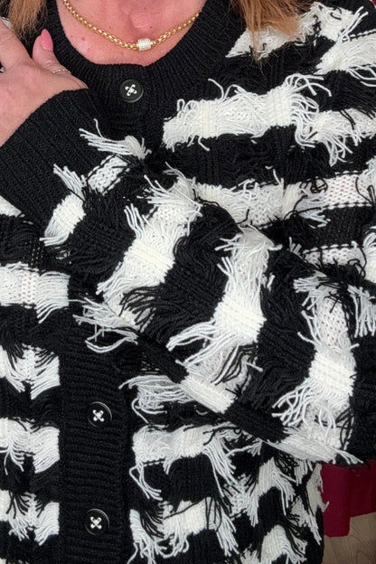 Long Sleeve Cardigan Sweater OUTFIT COMPLETER LIVERPOOL 