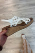 Ivory Woven Carley Shoe SHOES CORKYS 
