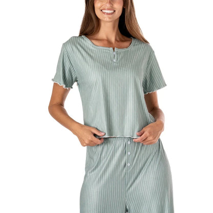 Hello Mello Under Covers Ribbed Top UNDER DMMERCHANDISING 