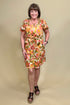 Short Slv Button Front Woven Dress DRESS LIVERPOOL 