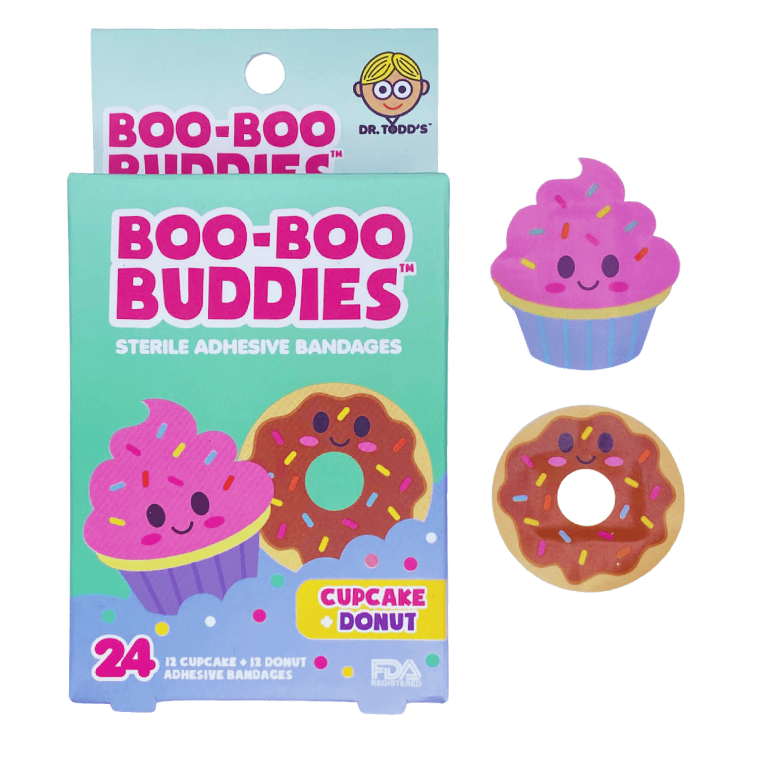 Boo Boo Buddies GIFT/OTHER BOOBOOBUDDIES CUPCAKE/DONUT 