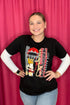 KC Breaking Records T-Shirt MISSY BASIC KNIT HUSTLE & HEART 