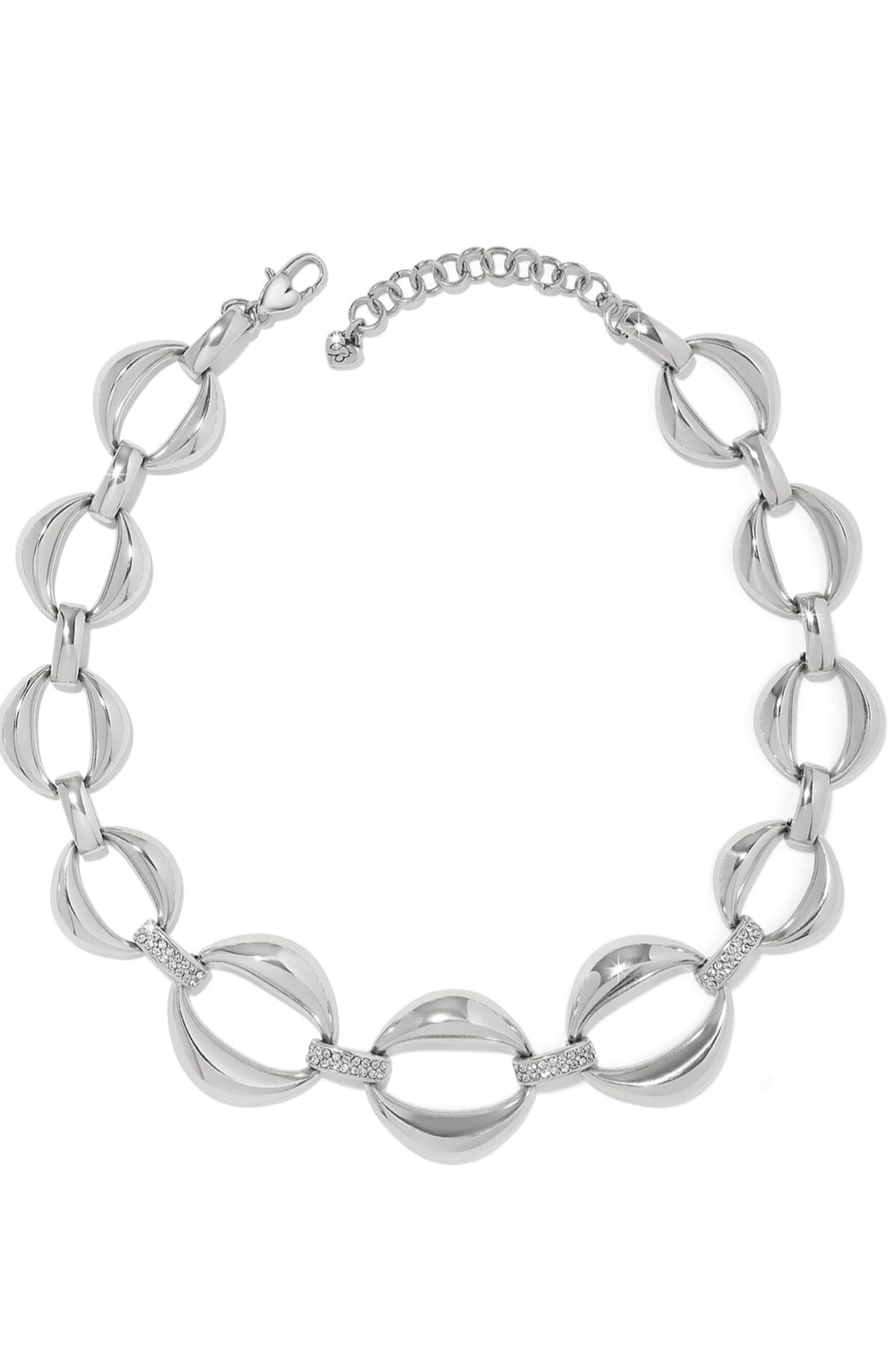Meridian Classic Cresent Link Necklace BJEWELRY Brighton Collectables 