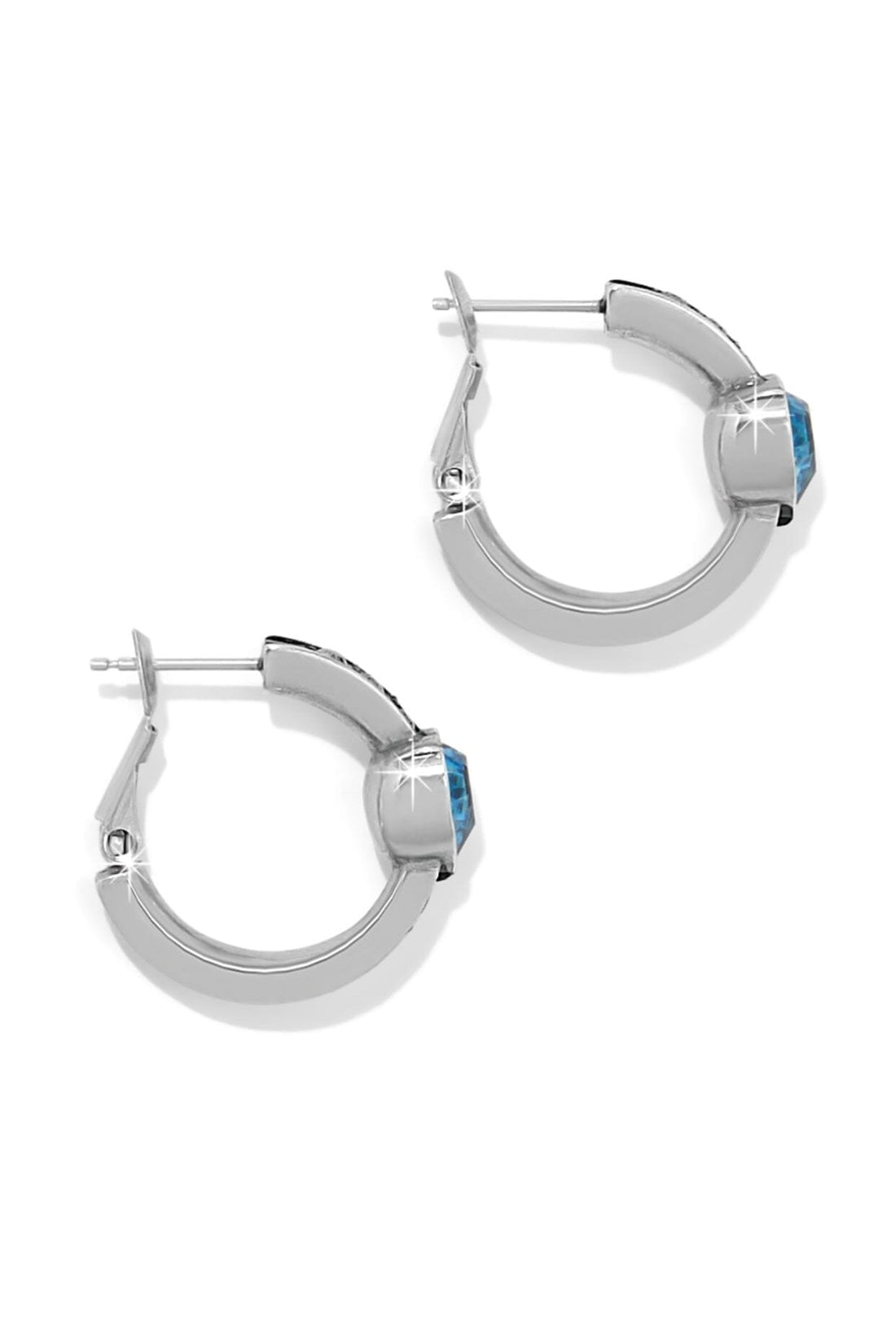 Mystery Of Love Heart Hoop Earrings BJEWELRY LEEGIN-BRIGHTON 