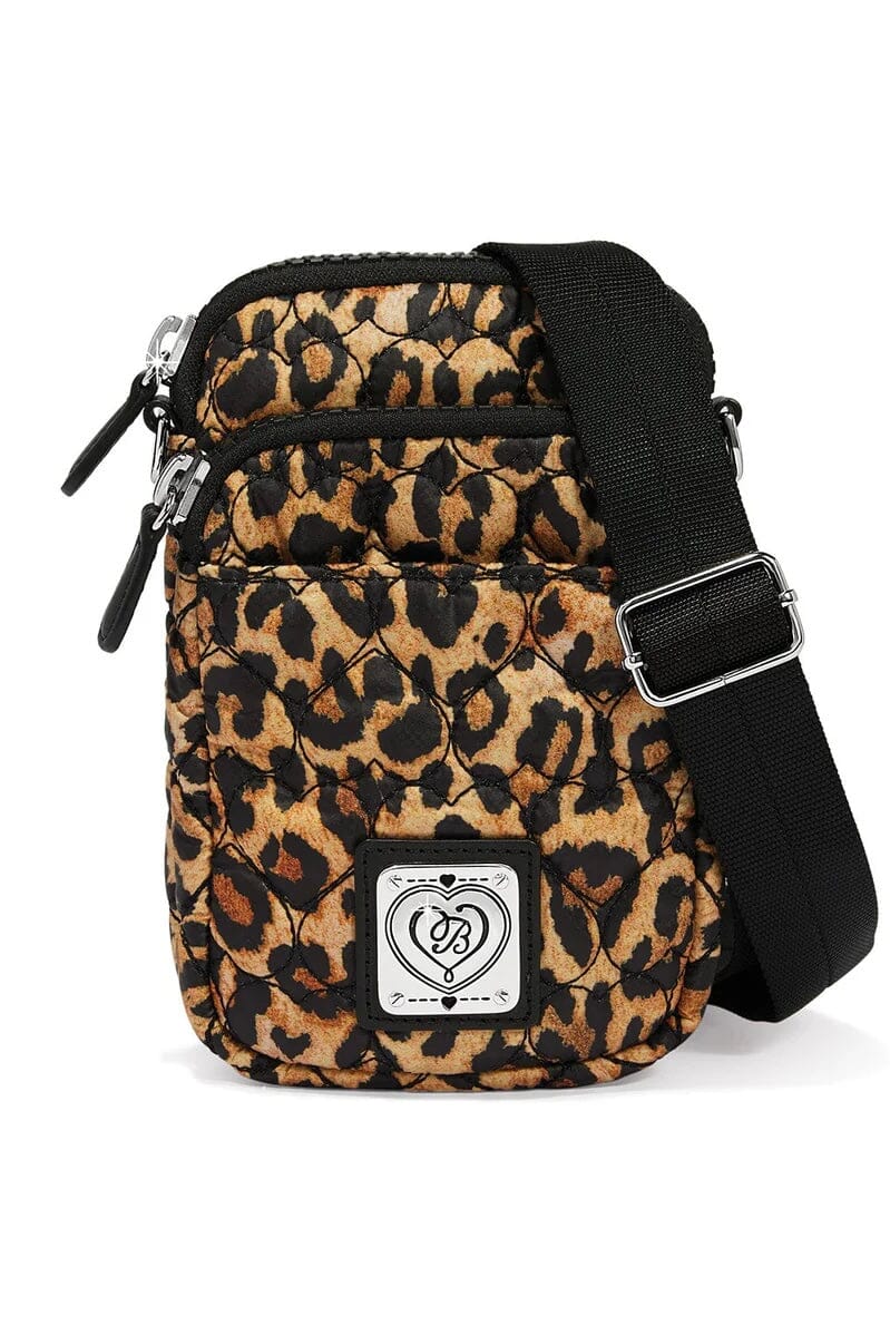 Brighton Kora Mini Utility Bag - Catwalk Leopard Print BHANDBAGS Brighton Collectables 