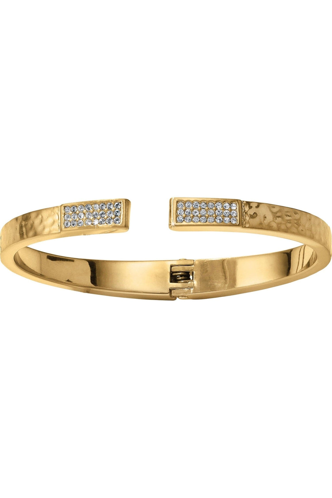 Gold Meridian Zenith Hinged Bangle BJEWELRY Brighton Collectables 