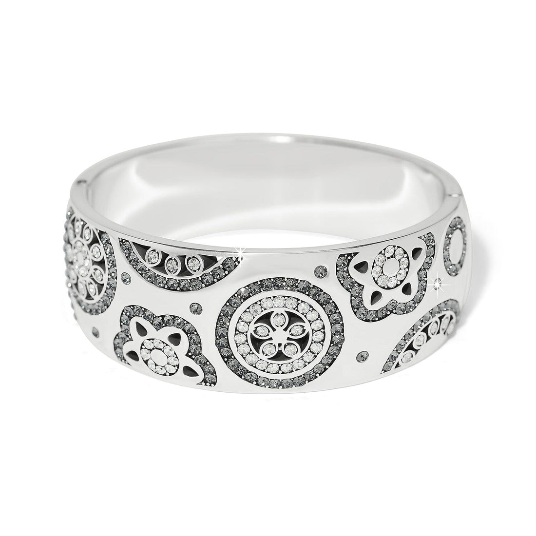 Flora Wide Hinged Bangle Bracelet BJEWELRY Brighton Collectables 