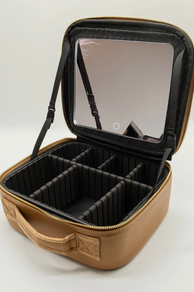 Makeup Travel Case w/Mirror LED Light GIFT/OTHER SIMPLY SOUTHERN 