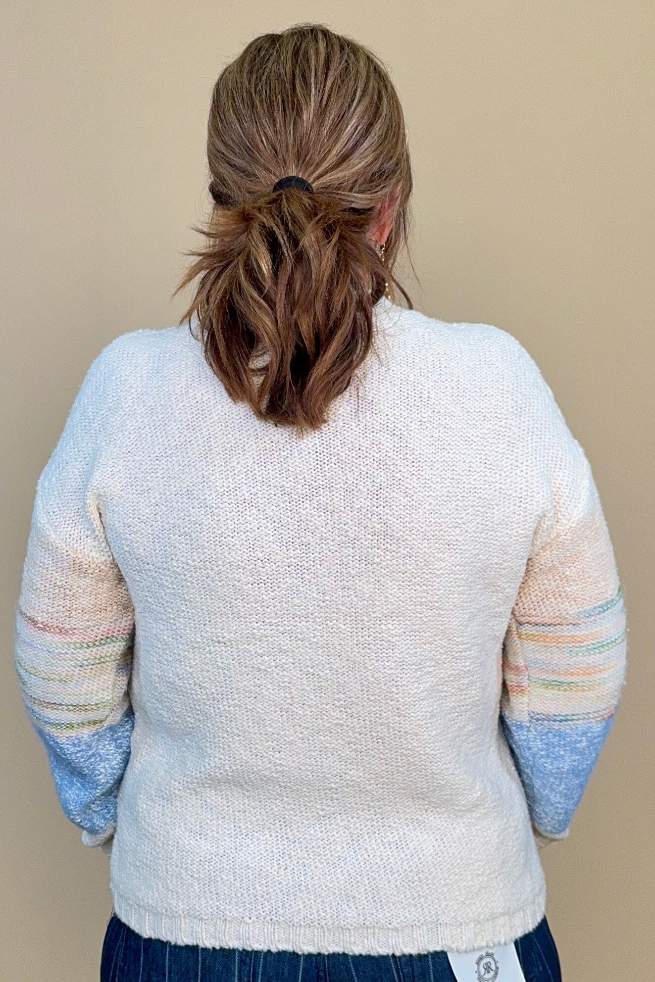 L/S Crew Nk Sweater W/ Embroidery SWEATER TRIBAL 