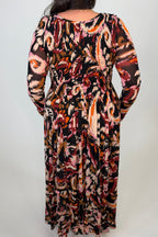 Smocked Waist Maxi Dress - Multicolor DRESS:~~Unassigned~~ TRIBAL 