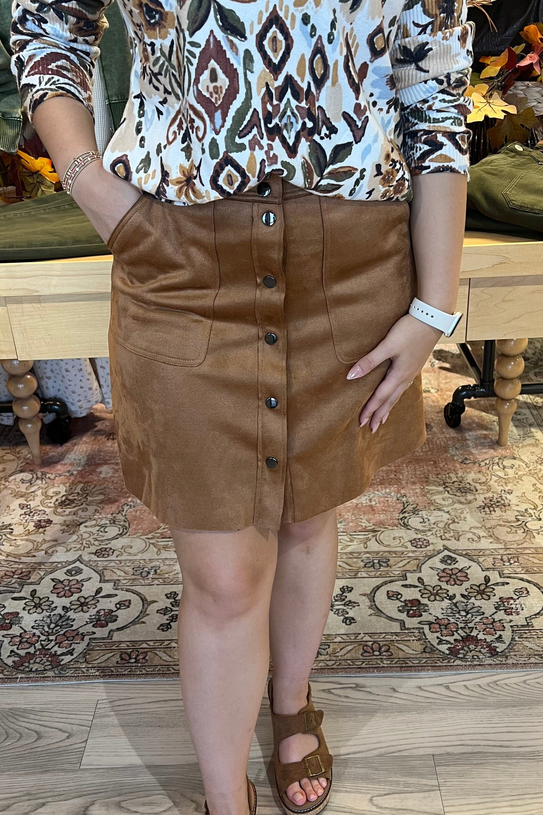 Skirt w/Snaps BOTTOMS TRIBAL 