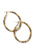 Oval Hoop Charm Earrings BJEWELRY Brighton Collectables 