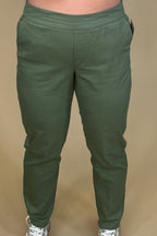 Twill Pull On Ankle Pant BOTTOMS SOUTHERN LADY 