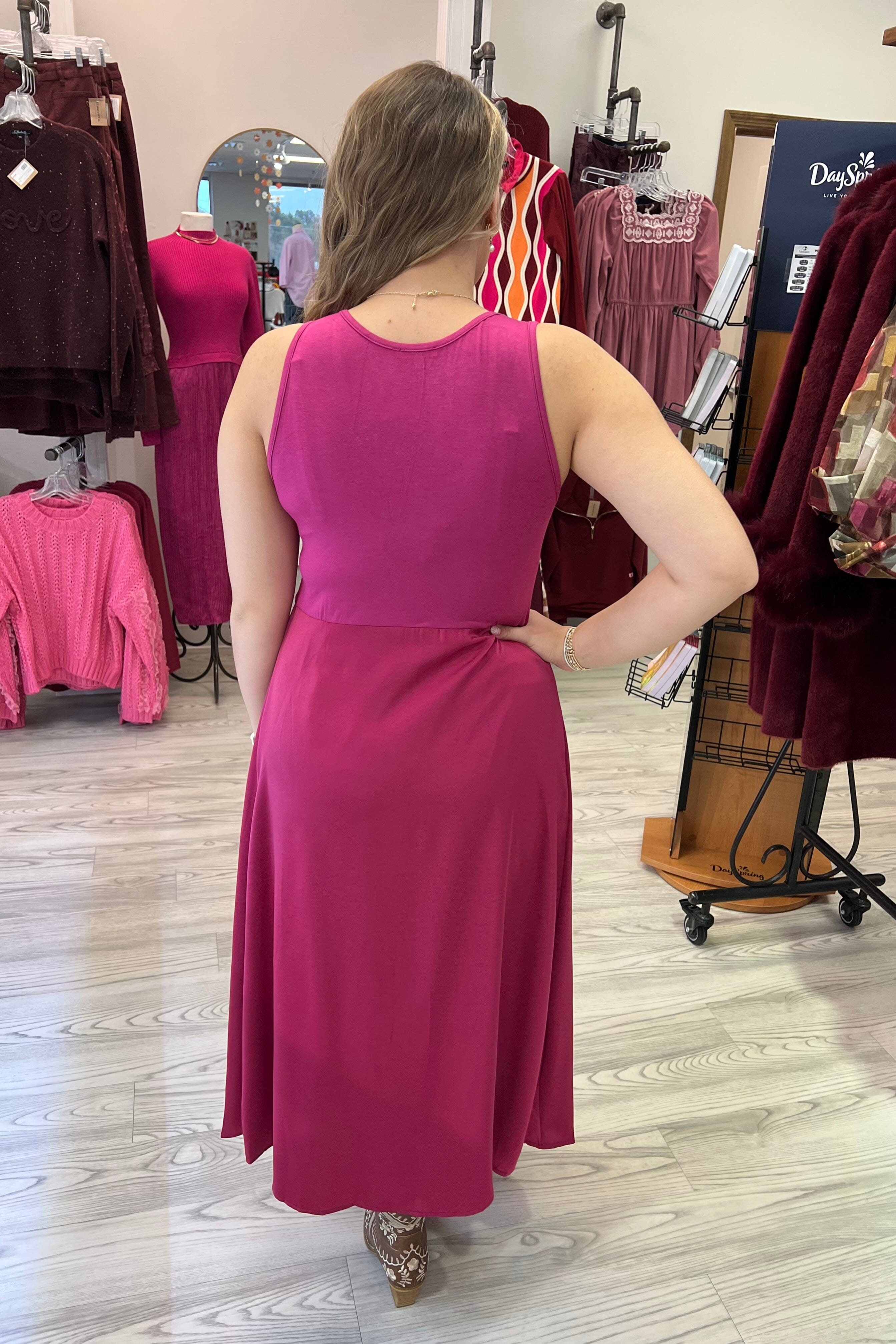 Tank Top Maxi Dress DRESS JODIFL 