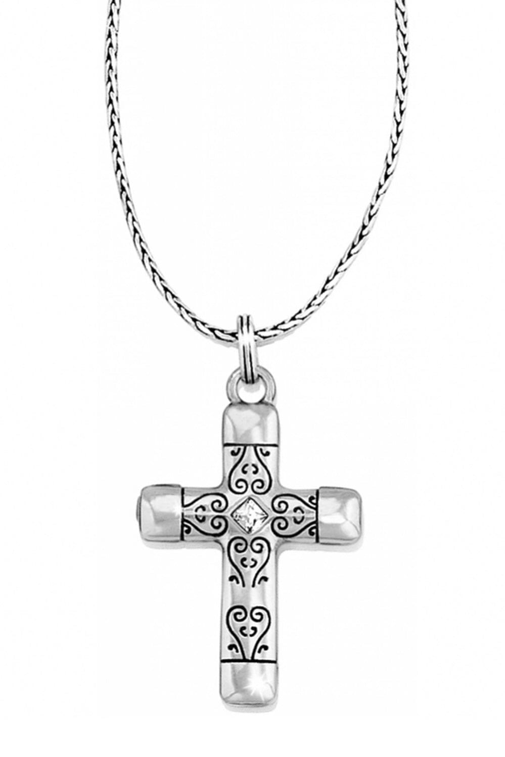 Venezia Cross Reversible Necklace BJEWELRY Brighton Collectables 