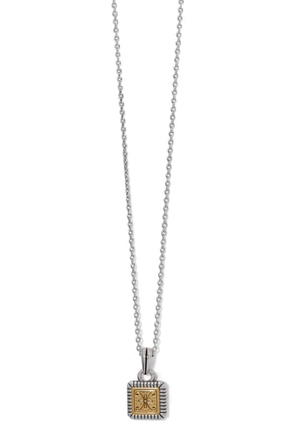 Mosaic Two Tone Mini Tile Necklace BJEWELRY Brighton Collectables