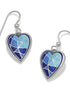 Colormix Heart Blues French Wire Earrings BJEWELRY:~~Unassigned~~ Brighton Collectables 