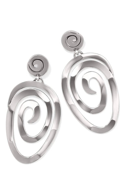 Vertigo Vibe Statement Post Drop Earrings BJEWELRY Brighton Collectables 