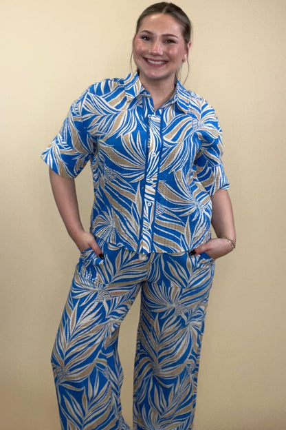 Pull On Ankle Pant w/Drawcord BOTTOMS TRIBAL 