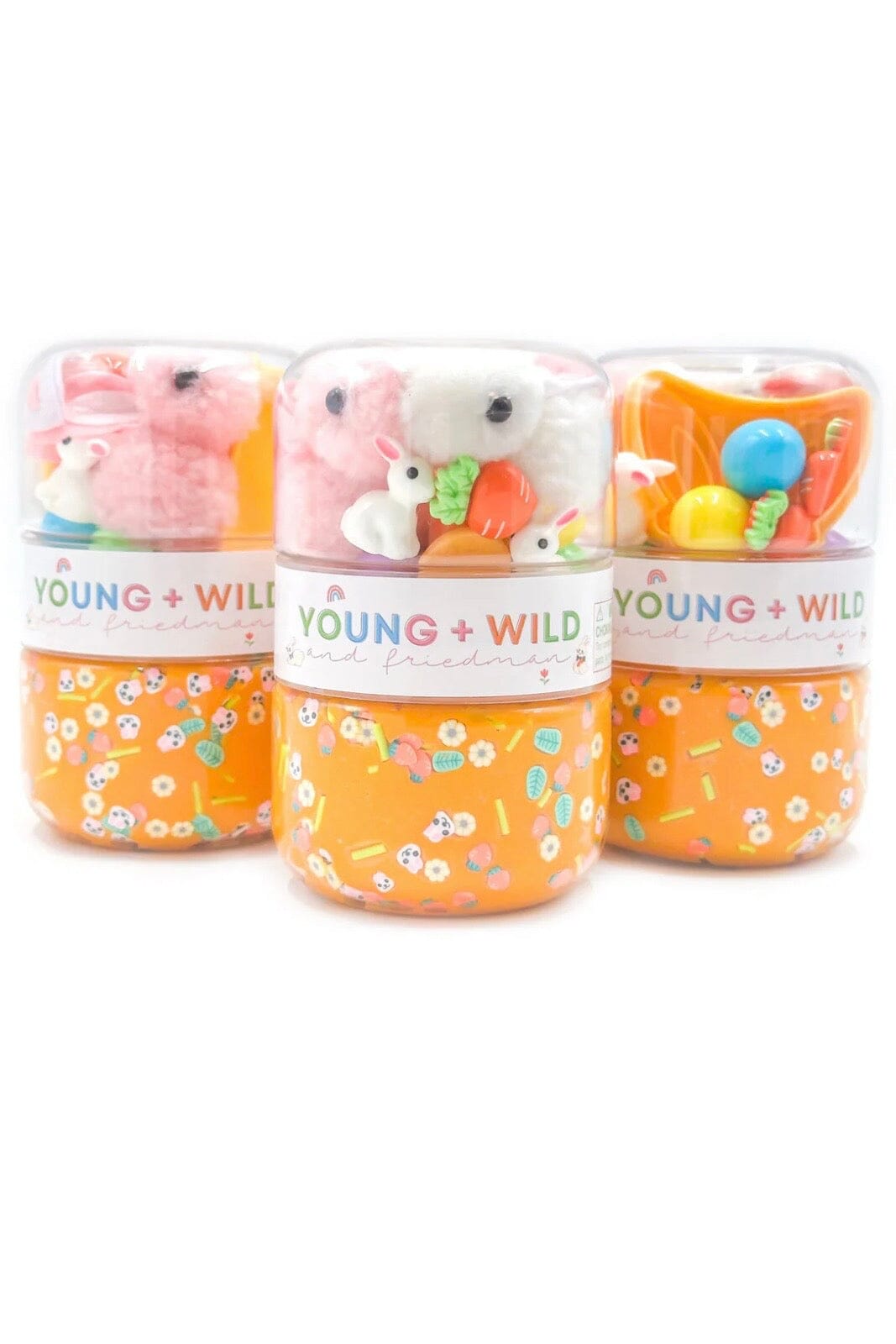 Easter Bunny Grab &amp; Go Dough Jar GIFT/OTHER YOUNG + WILD &amp; FRIEDMAN 