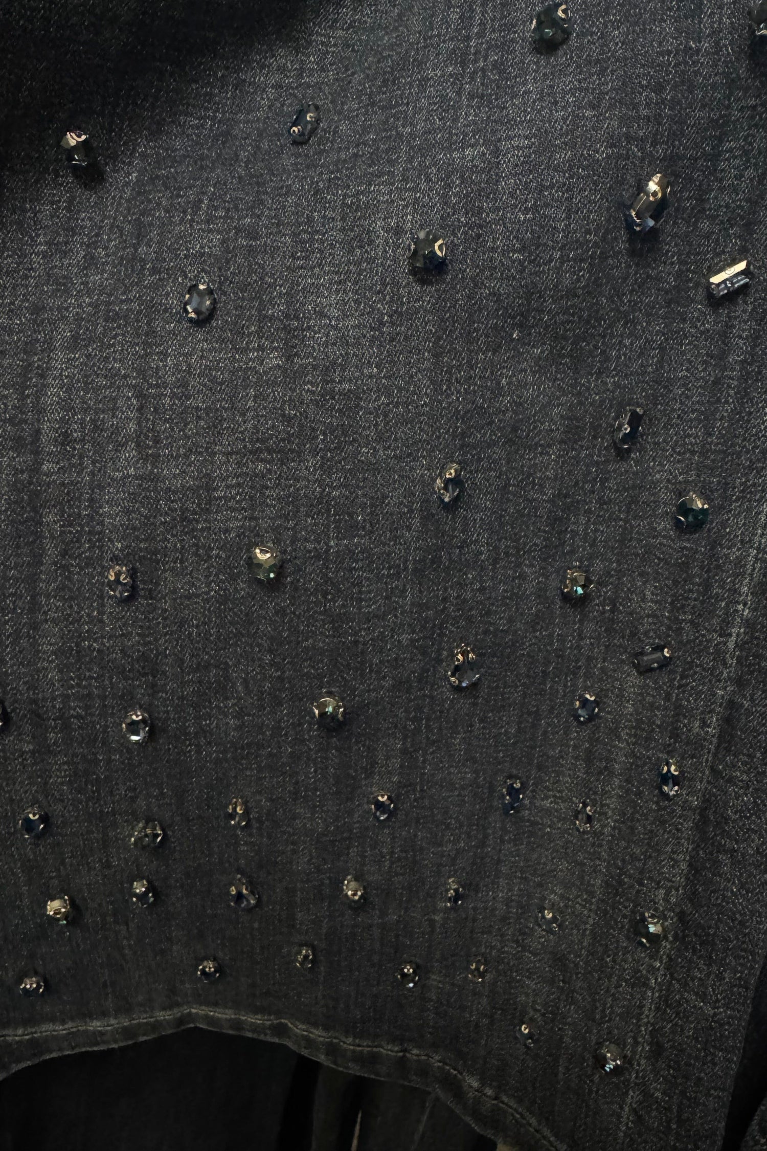 Stride Wide Jeans w/Rhinestone Embellishments BOTTOMS LIVERPOOL 