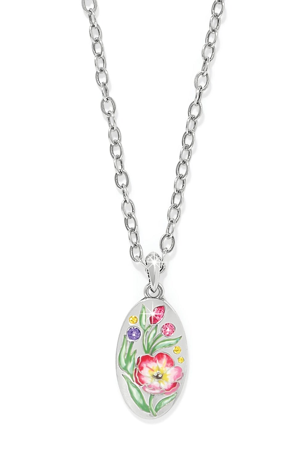 La Tulipe Flower Short Necklace BJEWELRY Brighton Collectables 
