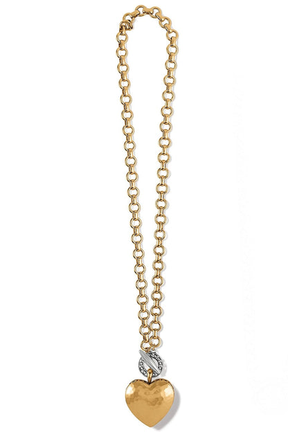 Inner Circle Heart Toggle Necklace BJEWELRY Brighton Collectables 